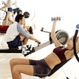 People Exercising at a Gymnasium --- Image by © Royalty-Free/Corbis